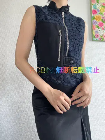 초레어 3.1 Phillip Lim 이소재 콤비 아시메 롱 원피스