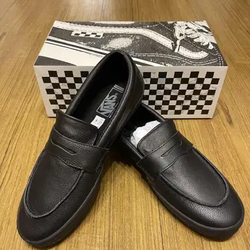 새상품! VANS 반스 스케이트 로퍼 가죽 VN0A5DXUBKA