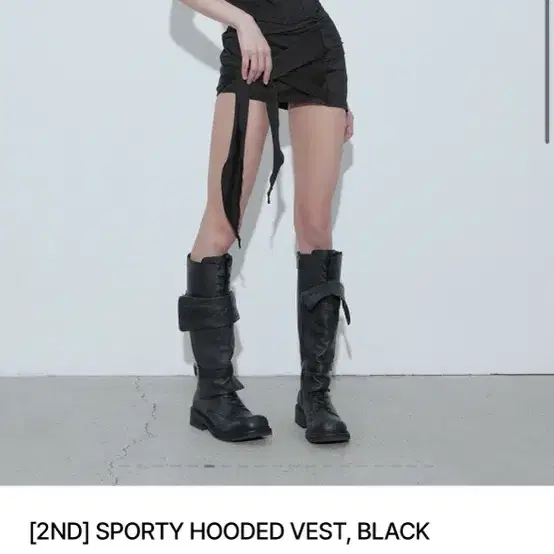 BOHEMIAN SEOUL 25SS SPORTY HOODED VEST,