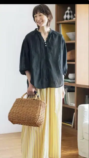 북유럽 카나코 씨와 만든 2WAY 린넨 블라우스