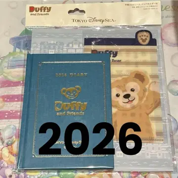 디즈니 닷피 스케줄 수첩 2026