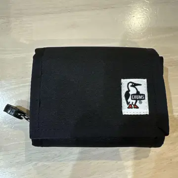 CHUMS 접이식 지갑 블랙