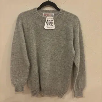 Peter Blaner & Co. 그레이 크루넥 스웨터