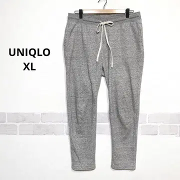 유니클로 속기모 XL 스웨트 팬츠 드로우 스트링 그레이 i186