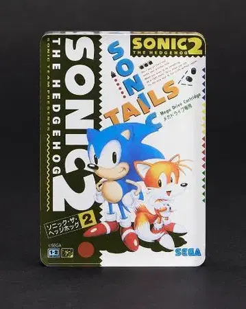 SEGA STORE 아크릴 블록 소닉 더 헤지혹 2
