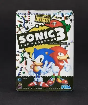 SEGA STORE 아크릴 블록 소닉 더 헤지혹 3