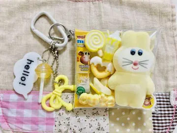 가챠  파우치 BANANA COLOR 마스코트 파우치