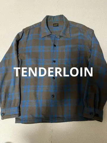 TENDERLOIN 텐더로인 플란넬 체크 셔츠