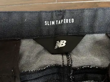 New Balance MET24 데님 슬림 테이퍼드 M
