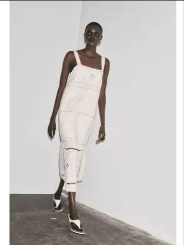 택 포함 새상품 2025 SS ZARA 원피스 코튼