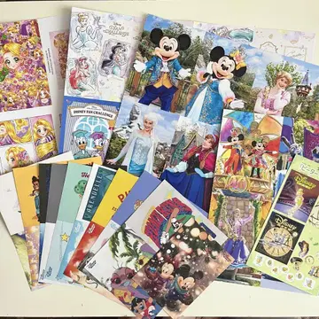 Disney Fan 디즈니 팬 특전 캐릭터 엽서 43매 세트