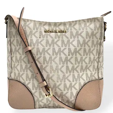 새상품급 MICHAEL KORS 숄더백 PVC 가죽 아이보리