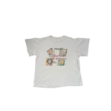 90's USA BLACK 프린트 티셔츠