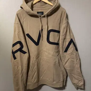 RVCA 빅 로고 후드티 L