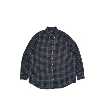 90년대 USA Ralph Lauren 블랙워치 체크 셔츠