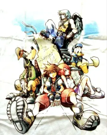 킹덤하츠 KINGDOM HEARTS 캐릭터 티셔츠 디즈니