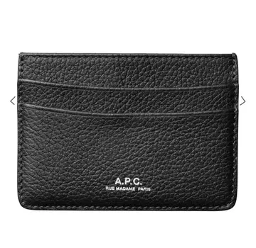 A.P.C 카드 케이스 패스 케이스 명함지갑 천연 가죽