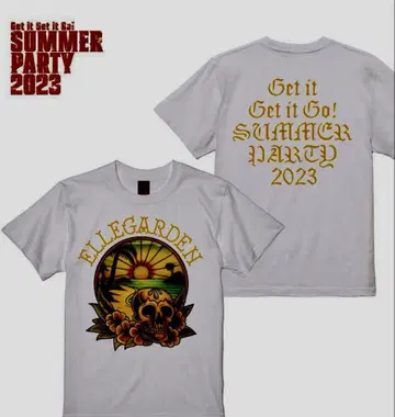 Summer Party 2023 ELLEGARDEN 티셔츠 화이트 L