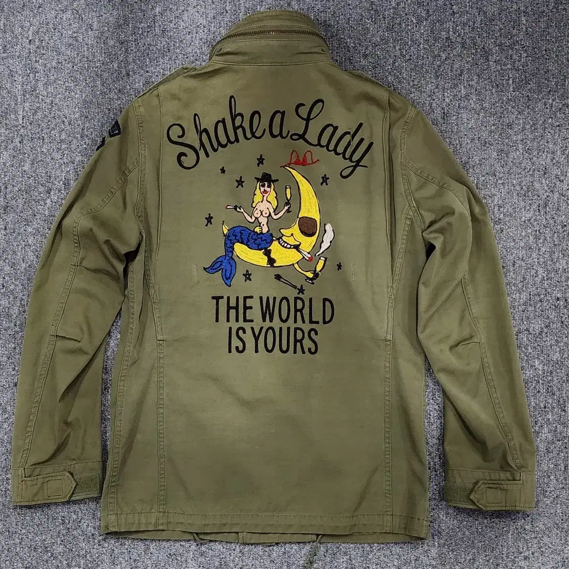 Wacko Maria GUILTY PARTIES Embroidered M-65 Field Jacket Military