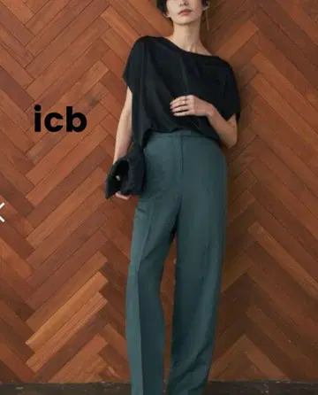 ICB [세탁 가능] 트리아세 새틴 스무스 돌먼 슬리브 티셔츠