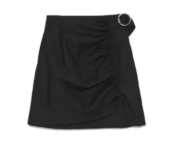 snidel 블랙 플레어 스커트