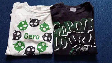 Gero 티셔츠 세트 화이트/블랙