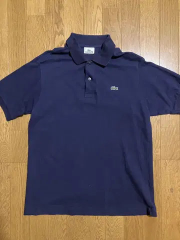 LACOSTE 네이비 피케 셔츠 L 사이즈