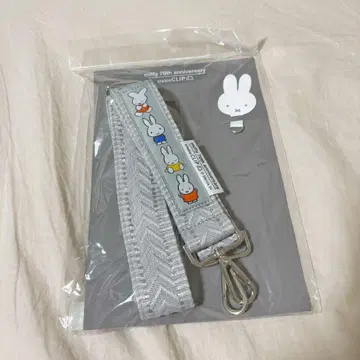 미피 70주년 스트랩 자카드 멀티 숄더