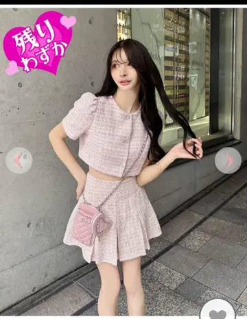 [미사용 새상품] rady 체인 멀티 숄더 파우치 핑크 프리