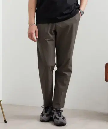 다케오 키쿠치 하이 스트레치 슬림 이지 팬츠