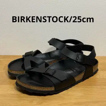 [새상품급] BIRKENSTOCK 리오 하프 익스퀴짓 블랙 25cm