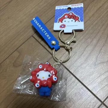 오사카 엑스포 먝먝 헬로키티 스트랩