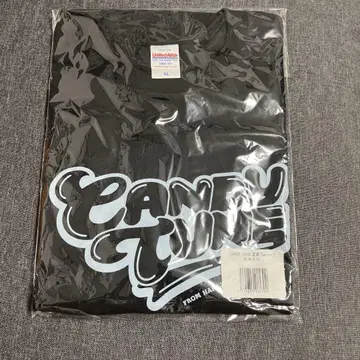 CANDY TUNE 스테디셀러 Tee yer.2 BLACK XL