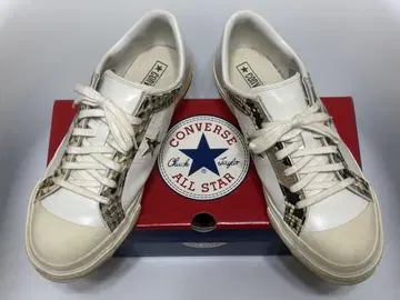 CONVERSE 화이트 스네이크 made in japan 박스 포함