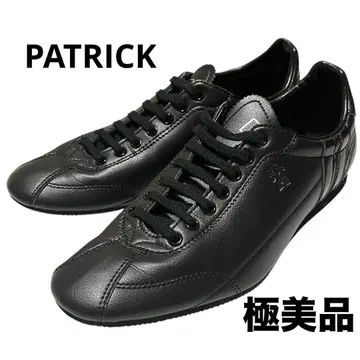 [컨디션 최상] PATRICK 스니커즈 DATIA 29571 가죽 블랙