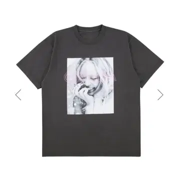찬미나 AOD3 BLACK T-SHIRT 셔츠 L 사이즈