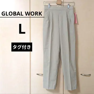 [택 포함] GLOBALWORK DRY 테이퍼드 팬츠 심플 무지 여름옷