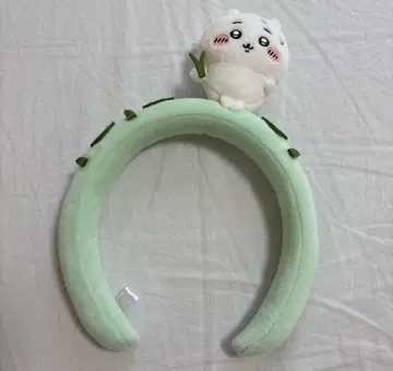 치이카와 봉제 인형 머리띠 머리띠 풀뽑기 치이카와 파크