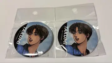 이니셜 D 후지와라 타쿠미 캔뱃지