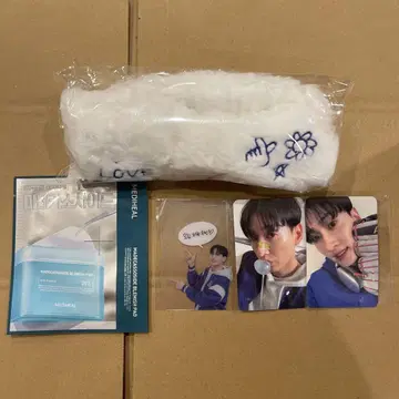 은혁 EUNHYUK 포토 케어 2P+투명 포토 카드+헤어밴드