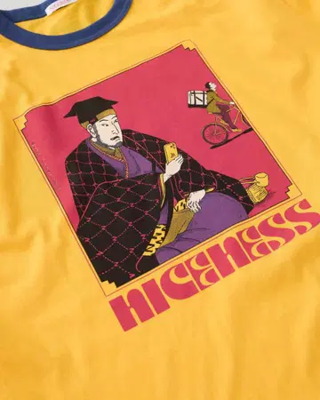 niceness SADO RINGER TEE S 티셔츠