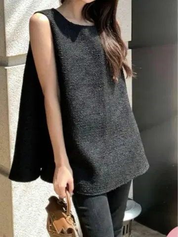 완판템 벌스데이 바쉬 SUMMER TWEED ALINE TOPS