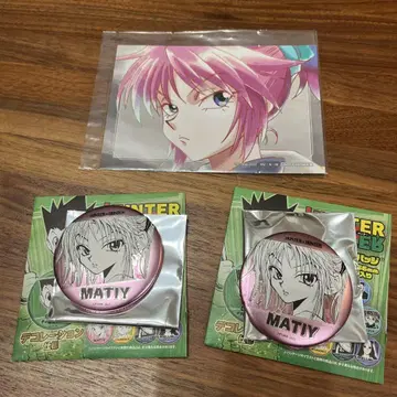 HUNTER x HUNTER 마키 캔뱃지 카드