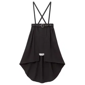 유메텐보 레이스 슬릿 디자인풍 스커트 3l