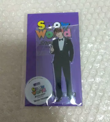 SnowMan 후카사와 타츠야 아크릴 스탠드 SnowWorld 스노우월드