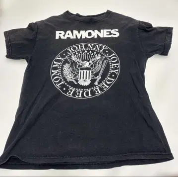 라모 RAMONES 티셔츠 블랙