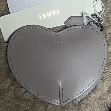 YAHKI 하트 코인 케이스 미니 파우치