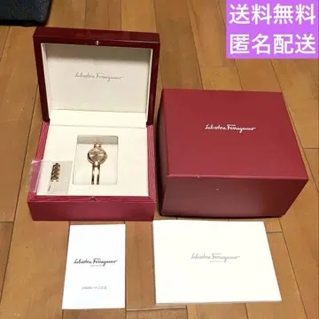 Salvatore Ferragamo 골드 아날로그 시계 작동품