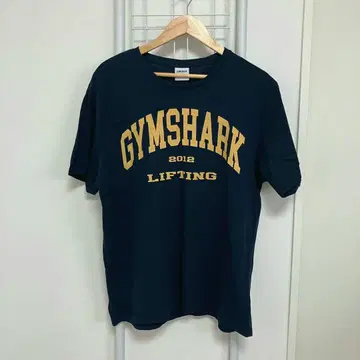 GYMSHARK 짐샤크 티셔츠 레귤러 핏 해외 XL 네이비