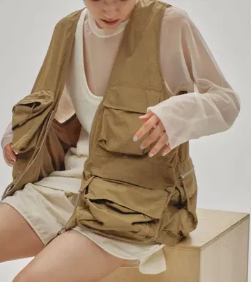[ 25SS ] todayful 나일론 포켓 베스트